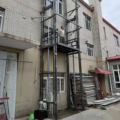 上海楊浦區1 2 3 5 6 8噸液壓升降貨梯定制